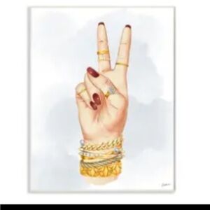 Fashionista Wall decor 13x19 NWT